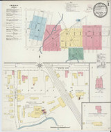 Fulton Kentucky 1894 - Fire Insurance Index - Old Map Reprint