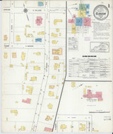 Glasgow Kentucky 1916 - Fire Insurance Index - Old Map Reprint