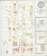 Hawesville Kentucky 1903 - Fire Insurance Index - Old Map Reprint