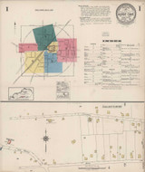 Horse Cave Kentucky 1923 - Fire Insurance Index - Old Map Reprint