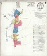 Irvine Kentucky 1923 - Fire Insurance Index - Old Map Reprint