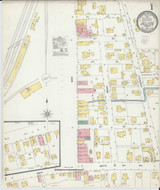 Jellico Kentucky 1903 - Fire Insurance Index - Old Map Reprint