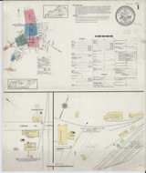 Jellico Kentucky 1913 - Fire Insurance Index - Old Map Reprint