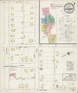 La Grange Kentucky 1915 - Fire Insurance Index - Old Map Reprint