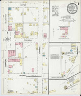 Lancaster Kentucky 1891 - Fire Insurance Index - Old Map Reprint