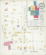 Lancaster Kentucky 1908 - Fire Insurance Index - Old Map Reprint