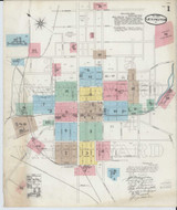 Lexington Kentucky 1890 - Fire Insurance Index - Old Map Reprint