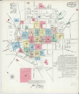 Lexington Kentucky 1896 - Fire Insurance Index - Old Map Reprint