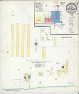 Livermore Kentucky 1909 - Fire Insurance Index - Old Map Reprint