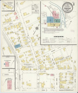 Louisa Kentucky 1912 - Fire Insurance Index - Old Map Reprint
