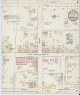 Madisonville Kentucky 1886 - Fire Insurance Index - Old Map Reprint