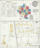 Mayfield Kentucky 1905 - Fire Insurance Index - Old Map Reprint