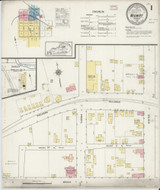 Midway Kentucky 1915 - Fire Insurance Index - Old Map Reprint