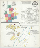 Nicholasville Kentucky 1909 - Fire Insurance Index - Old Map Reprint