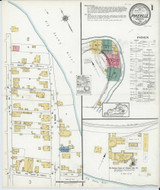 Pikeville Kentucky 1920 - Fire Insurance Index - Old Map Reprint