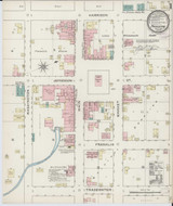Princeton Kentucky 1886 - Fire Insurance Index - Old Map Reprint