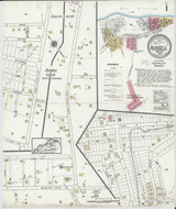 Russell Kentucky 1920 - Fire Insurance Index - Old Map Reprint