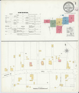 Scottsville Kentucky 1908 - Fire Insurance Index - Old Map Reprint