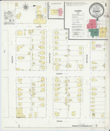 Sebree Kentucky 1909 - Fire Insurance Index - Old Map Reprint