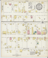 Sharpsburg Kentucky 1893 - Fire Insurance Index - Old Map Reprint
