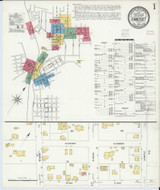 Somerset Kentucky 1908 - Fire Insurance Index - Old Map Reprint