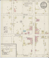 Springfield Kentucky 1886 - Fire Insurance Index - Old Map Reprint
