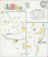 Stanford Kentucky 1901 - Fire Insurance Index - Old Map Reprint