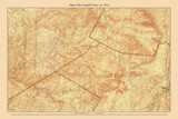 Catskill Forest 1910 - Custom USGS Old Topo Map - New York - Catskills