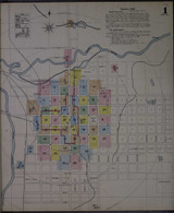 Ogden Utah 1890 - Fire Insurance Index - Old Map Reprint