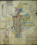 Ogden Utah 1950 - Fire Insurance Index - Old Map Reprint