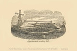 Dennis, Massachusetts 1839 - John Warner Barber Landscape View Reprint