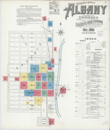 Albany Georgia 1905 - Fire Insurance Index - Old Map Reprint