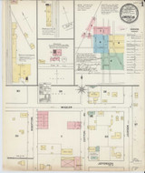 Americus Georgia 1890 - Fire Insurance Index - Old Map Reprint