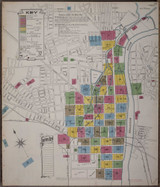 Augusta Georgia 1904 - Fire Insurance Index - Old Map Reprint