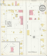 Blackshear Georgia 1908 - Fire Insurance Index - Old Map Reprint