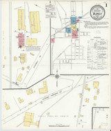 Blakely Georgia 1912 - Fire Insurance Index - Old Map Reprint