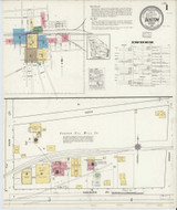 Boston Georgia 1916 - Fire Insurance Index - Old Map Reprint