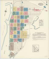 Brunswick Georgia 1913 - Fire Insurance Index - Old Map Reprint