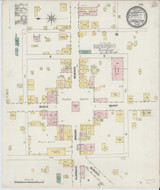 Carrollton Georgia 1890 - Fire Insurance Index - Old Map Reprint