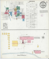Cedartown Georgia 1905 - Fire Insurance Index - Old Map Reprint