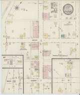Cochran Georgia 1888 - Fire Insurance Index - Old Map Reprint