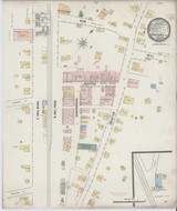 Conyers Georgia 1890 - Fire Insurance Index - Old Map Reprint