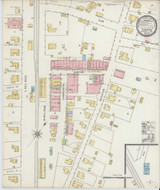 Conyers Georgia 1895 - Fire Insurance Index - Old Map Reprint
