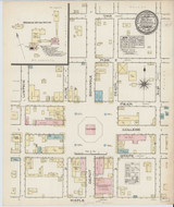 Cuthbert Georgia 1885 - Fire Insurance Index - Old Map Reprint
