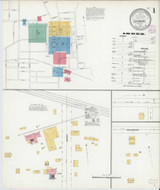 Cuthbert Georgia 1905 - Fire Insurance Index - Old Map Reprint