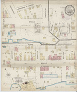 Darien Georgia 1885 - Fire Insurance Index - Old Map Reprint