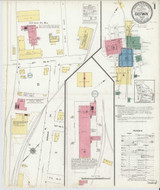 Eastman Georgia 1913 - Fire Insurance Index - Old Map Reprint