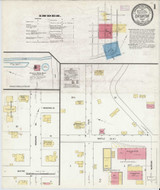 Eatonton Georgia 1909 - Fire Insurance Index - Old Map Reprint