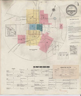 Eatonton Georgia 1945 - Fire Insurance Index - Old Map Reprint