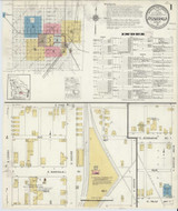 Fitzgerald Georgia 1915 - Fire Insurance Index - Old Map Reprint